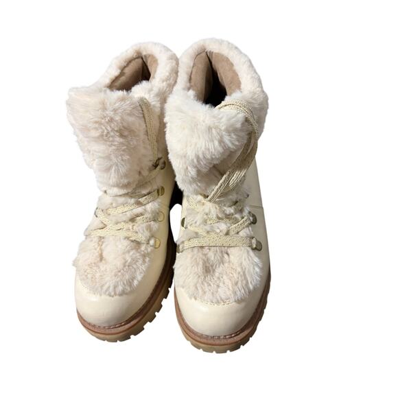 Sam Edelman Kilbourne Faux Fur Boat Size 8 - Picture 11 of 16